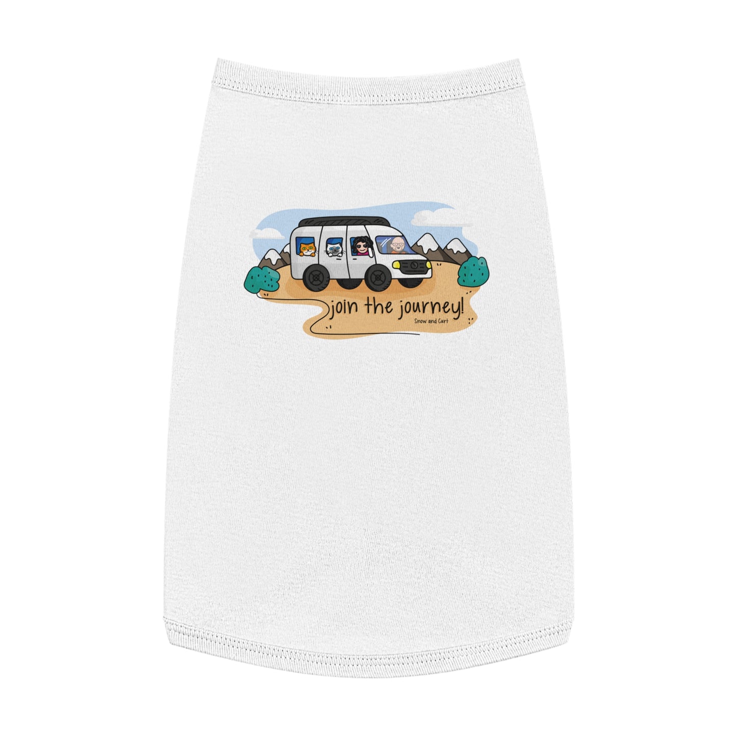 JOIN THE JOURNEY Pet Tank Top