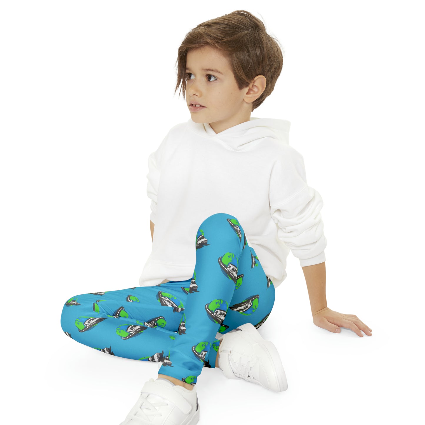 Youth Full-Length Leggings (AOP)