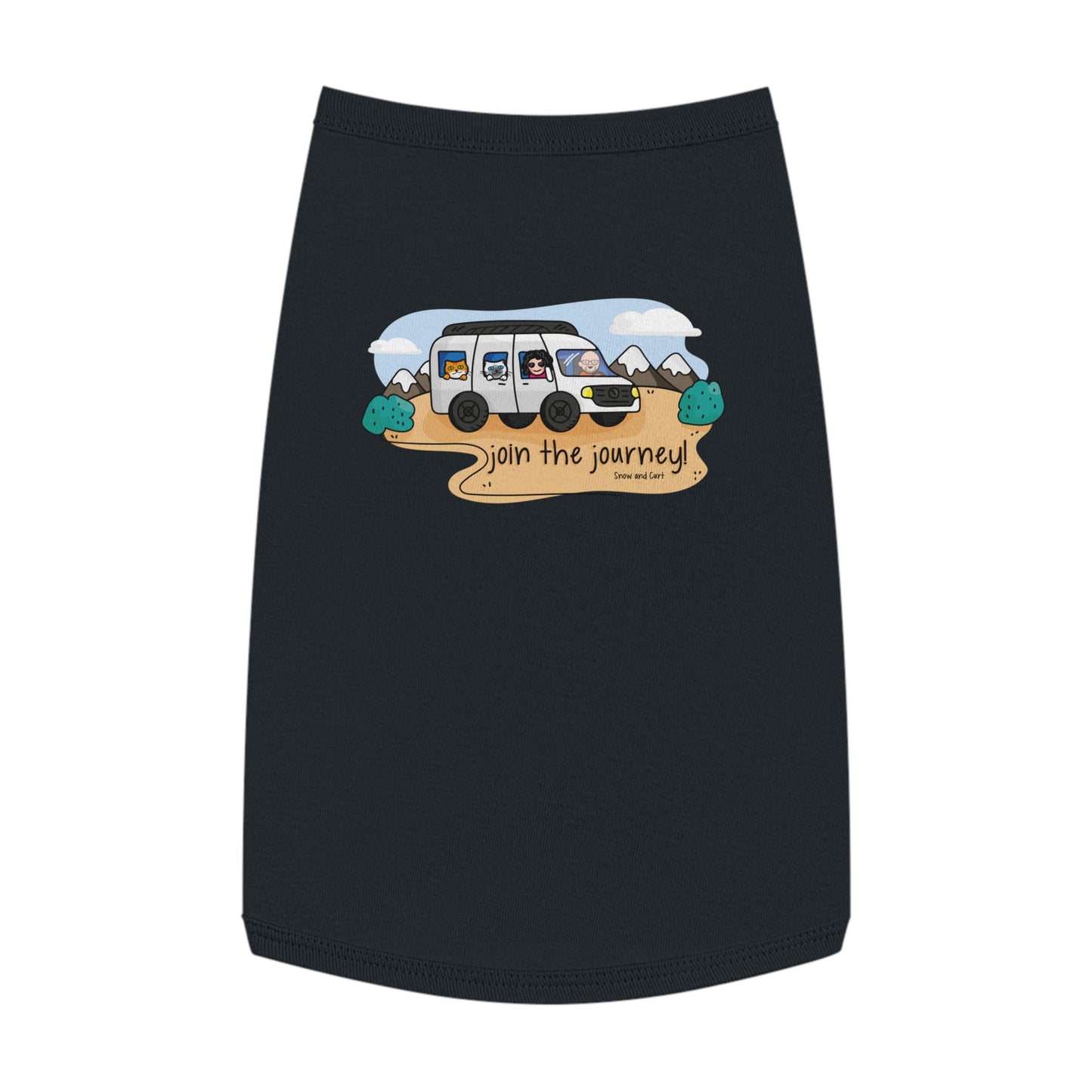 JOIN THE JOURNEY Pet Tank Top
