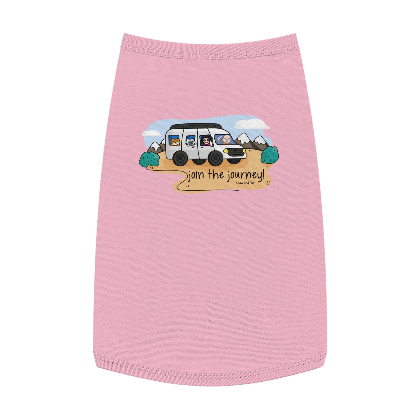 JOIN THE JOURNEY Pet Tank Top