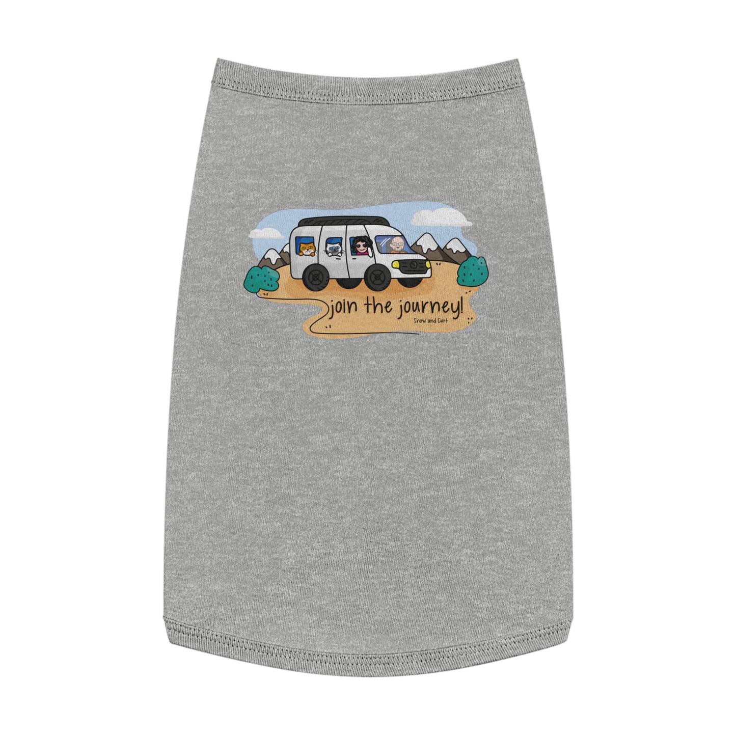 JOIN THE JOURNEY Pet Tank Top