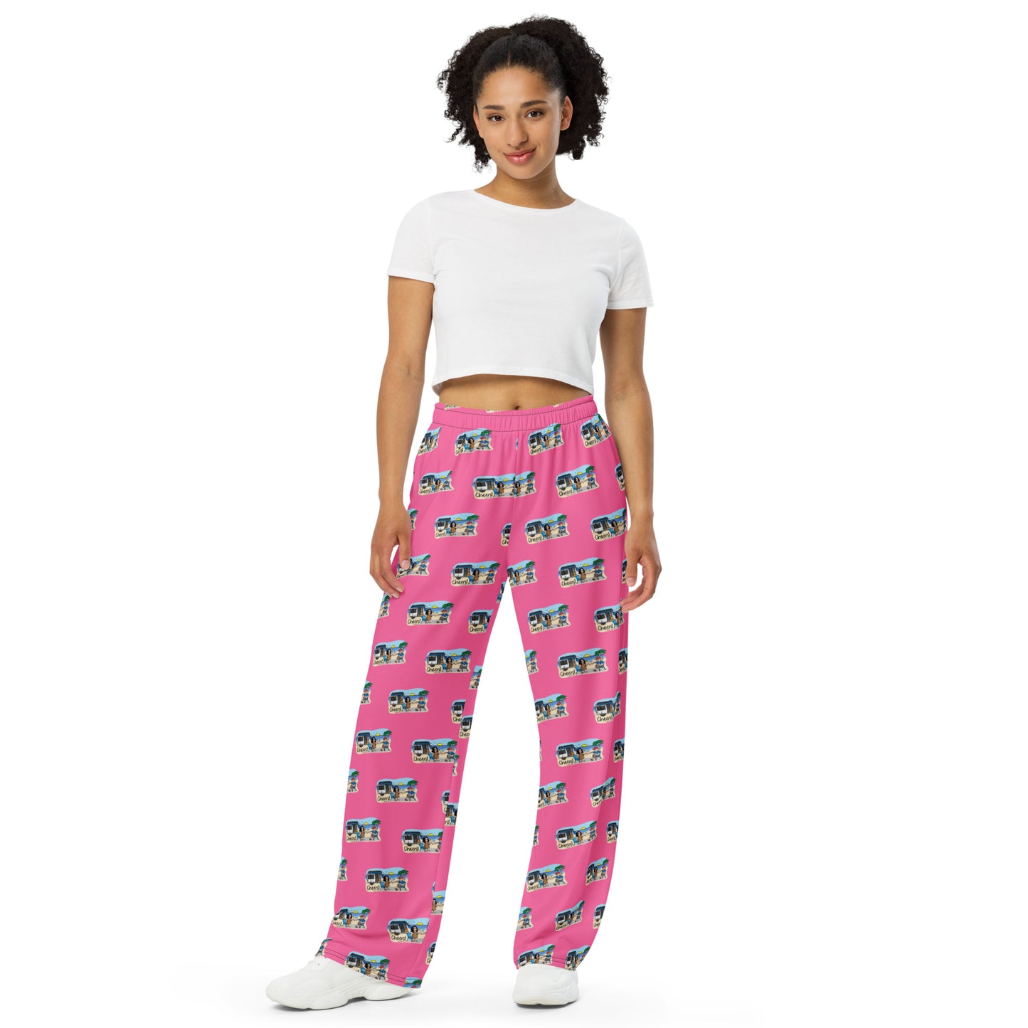 PAJAMA PANTS - Cheers (pink)