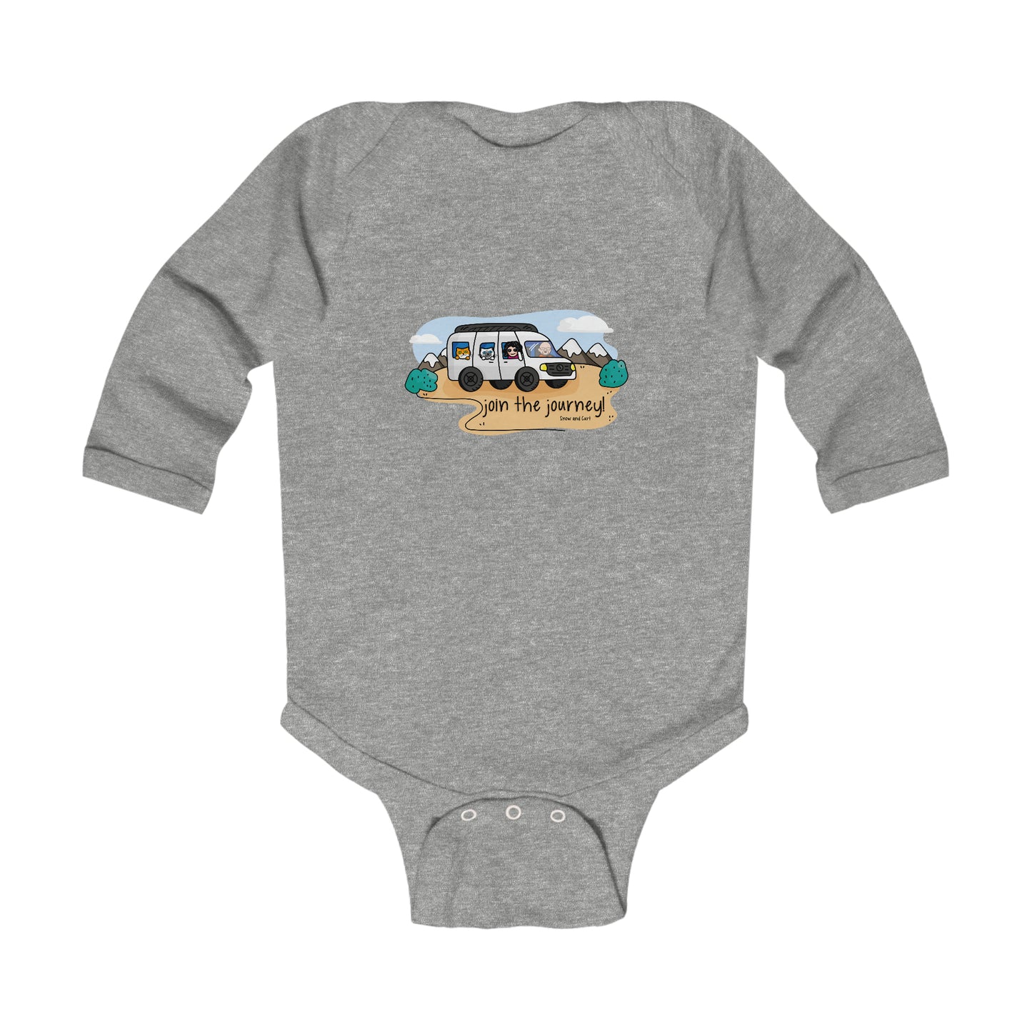 Join The Journey Infant Long Sleeve Bodysuit