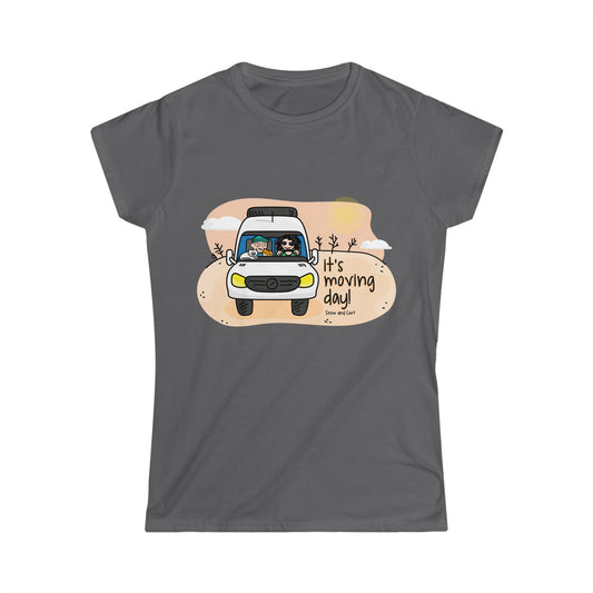 IT'S MOVING DAY Women's Softstyle Tee