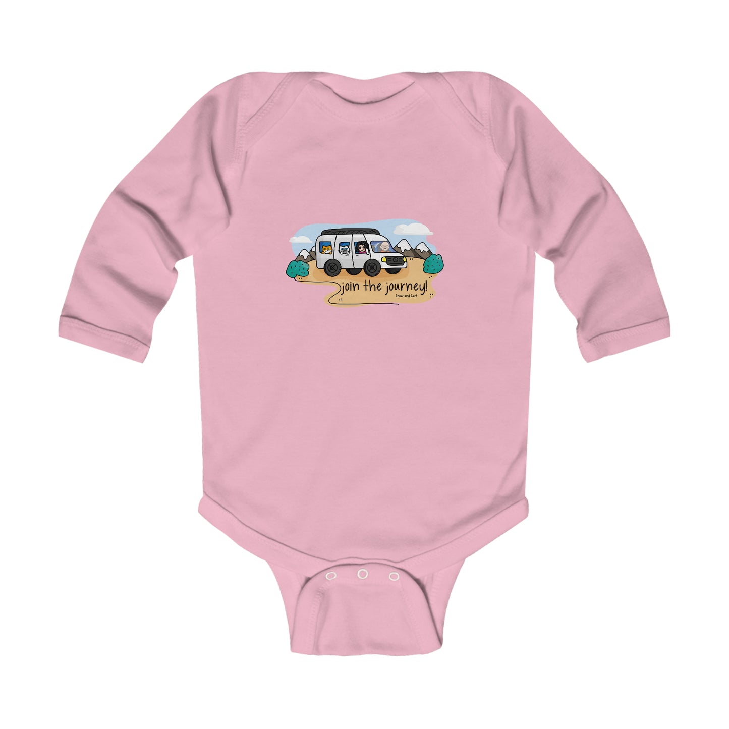 Join The Journey Infant Long Sleeve Bodysuit