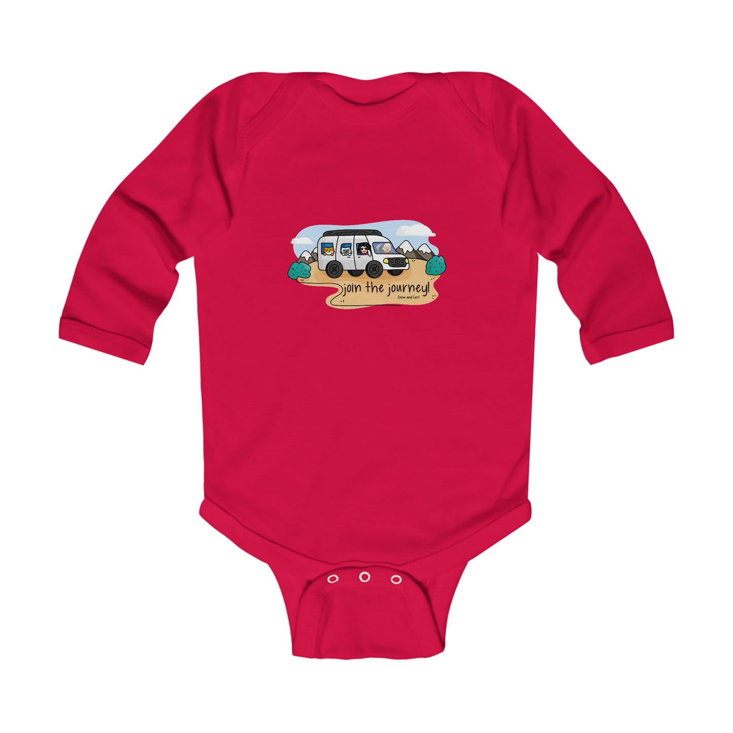 Join The Journey Infant Long Sleeve Bodysuit