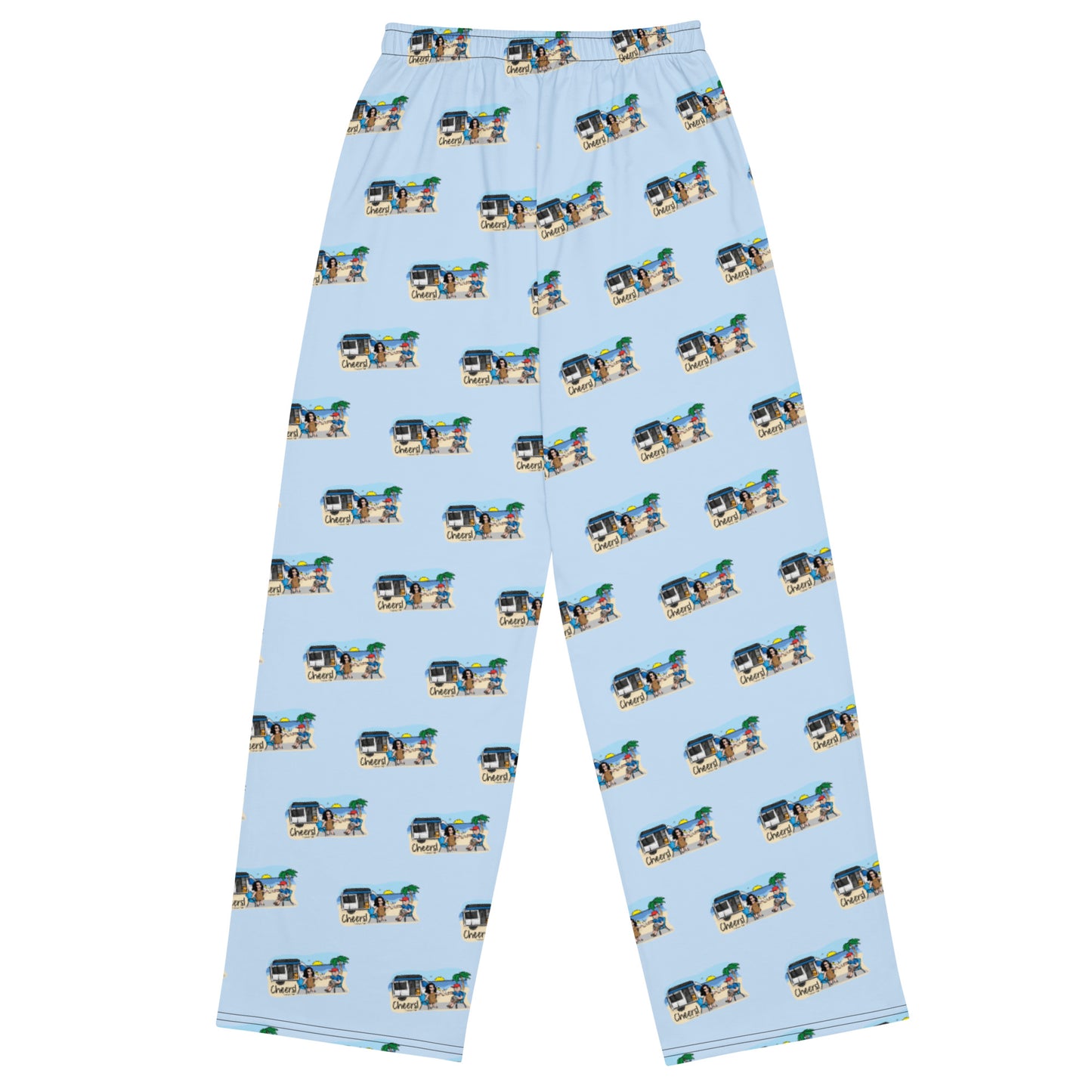 PAJAMA PANTS - Cheers (Light Blue)