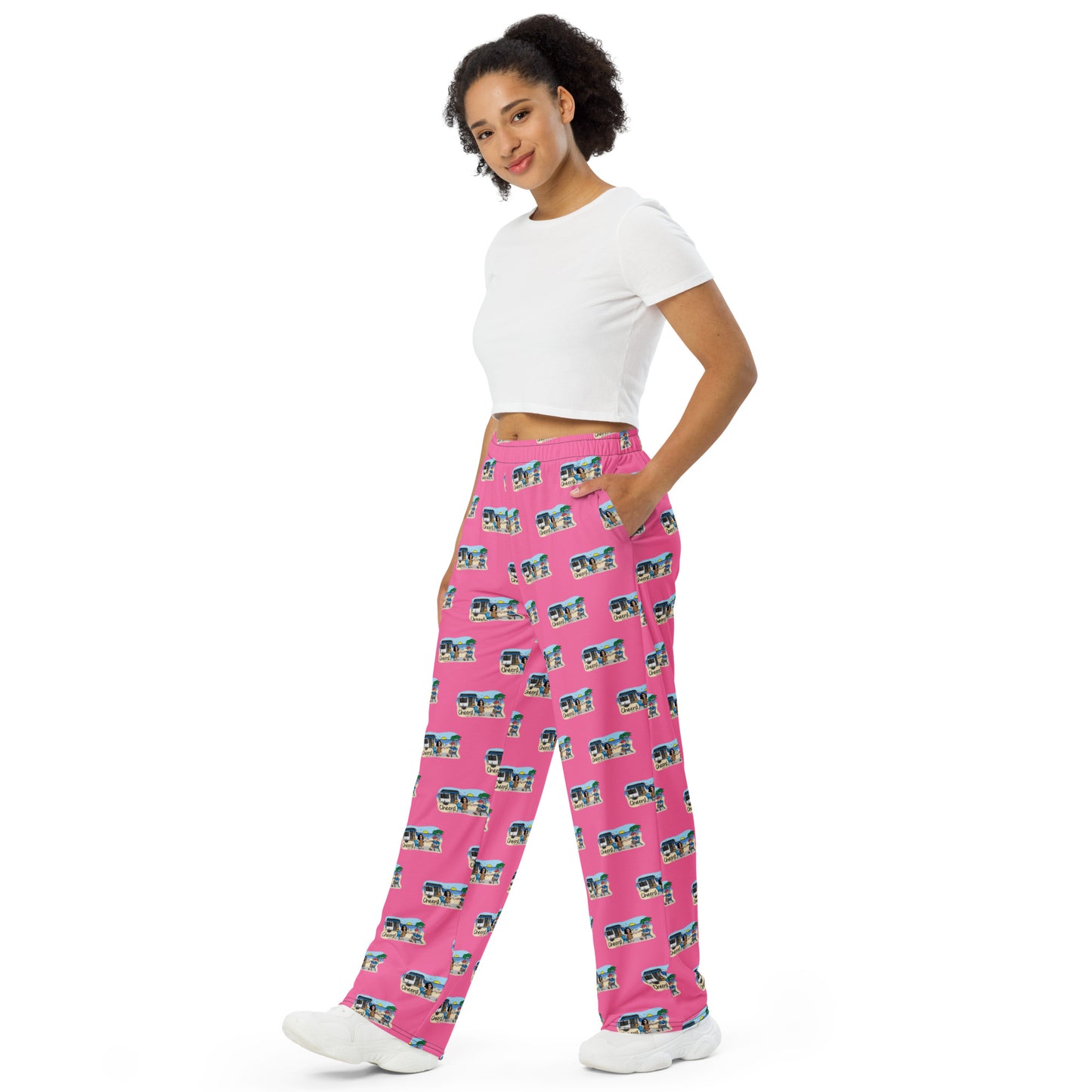 PAJAMA PANTS - Cheers (pink)