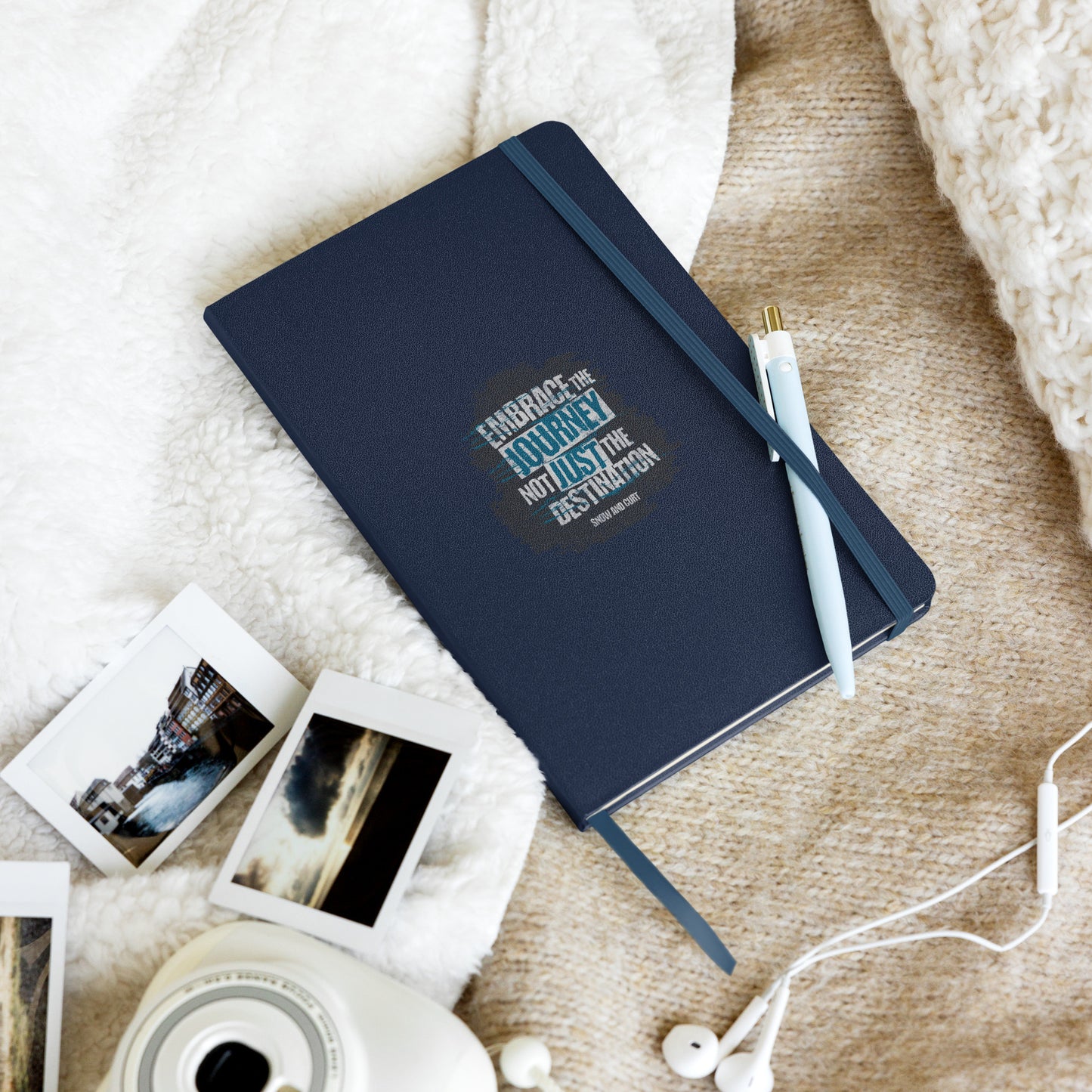 Hardcover bound notebook